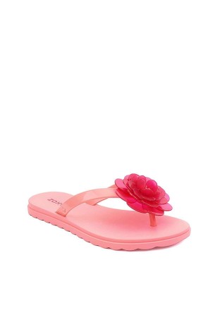 Zaxy Women's Flat Slipper Pink