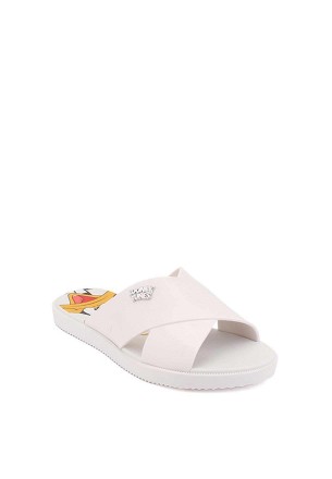 Zaxy Women's Slipper White